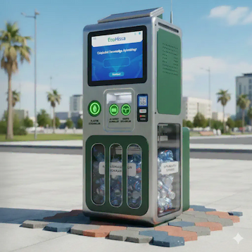 EcoHissa aqlli chiqindi qutisi